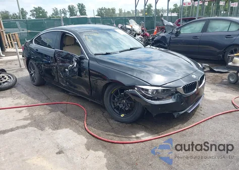 2019 BMW 430I Gran Coupe из США, поврежденный, VIN WBA4J1C51KBM14548